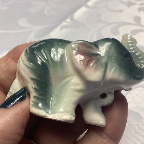 Elephant Statue Figurine Decorations JAPAN TRUNK UP LOT OF 5 - Picture 2 of 15